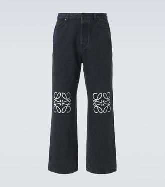 Loewe Anagram wide-leg jeans