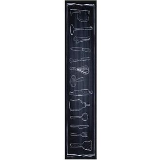 vidaXL Vidaxl - Alfombrilla De Cocina Espacio Del Chef 60 X 300 Cm Terciopelo