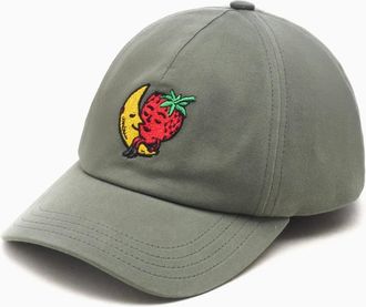 Sky High Farm SKY High Farm, Accessoires, Heren, Groen, ONE Size, Katoen, Geweven Logo Cap Werkkleding