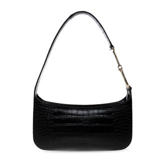 Tom Ford Bolso Peque&ntilde;o de Hombro con Estampado de Cocodrilo - Bags - Mujer - Negro - ONE SIZE