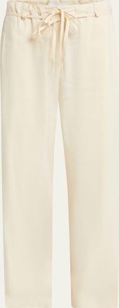Proenza Schouler Magnus Linen Slub Pants