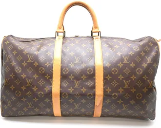 Louis Vuitton Brown Monogram Boston Bag (Pre-Owned)