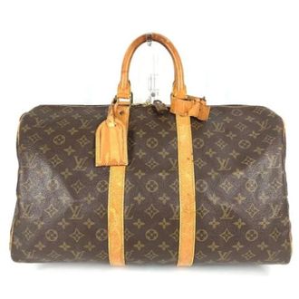 Louis Vuitton Vintage, unisex, Bruin, ONE Size, Pre-owned Vintage Weekendtas