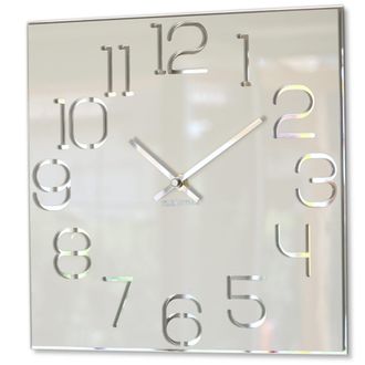 OEM Reloj De Pared Para Sal&oacute;n, Blanco, Digit, 30 Cm