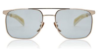 David Beckham DB 7048/S J5G/QZ Mens Sunglasses Gold Size 56
