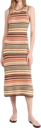 Rails Coco Midi Dress In Tropical Crochet