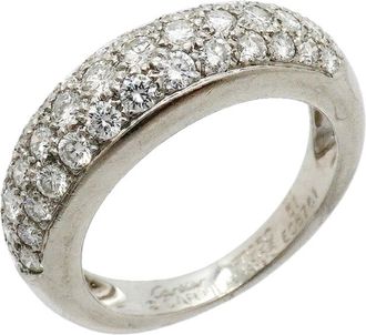 Cartier Platinum 950 Band Ring (Pre-Owned)