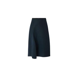 SOEUR Midi Skirts, female, Blue, Size: S Gali Flared Skirt
