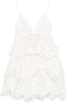 Zimmermann Crush mini dress - White