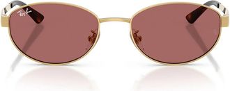 Ray-Ban Sunglasses Rb3774 D 001/69 Arista Gold/Dark Violet Unisex