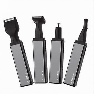 Trade Shop Trade Shop - Rasoio Rifinitore Trimmer Uomo 4x1 Per Peli Naso Orecchie Sopracciglia Rif-na009