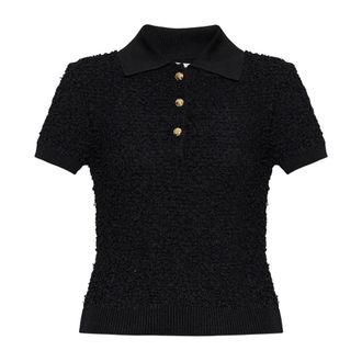 Balmain Mujer, Camisetas, Negro, Talla: 2XS