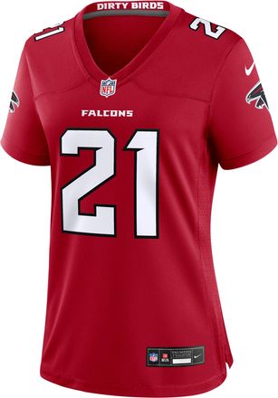 Nike Deion Sanders Atlanta Falcons Retired Nike Womens NFL Game Jersey in Red | 67NW0IXPW13-E9X