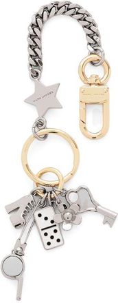 Marc Jacobs The Domino Effect Bag Charm in Nickel at Nordstrom