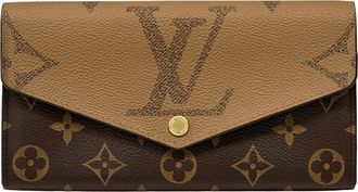 Louis Vuitton Brown Monogram Canvas Long Wallet (Bi-Fold) (Pre-Owned)