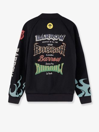 Barrow Nylon and Mesh with Patch Detail Bomber Jacket - Black