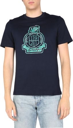 Ballantyne Navy Blue Graphic T-Shirt