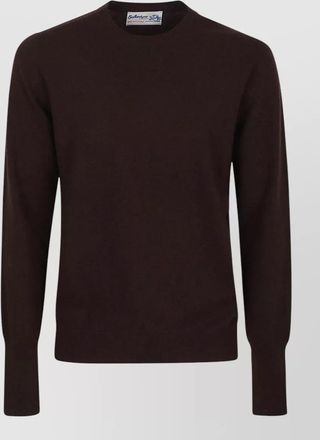 Ballantyne cashmere ribbed crew-neck jumper