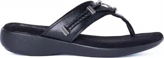 Minnetonka Womens Silverthorne 360 Sandal In Black