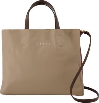 Marni Museo Tote Bag Beige