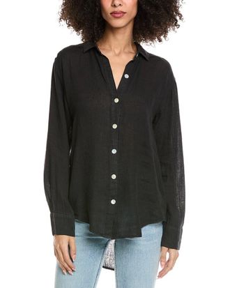 Bella Dahl Boyfriend Linen Button Down Shirt