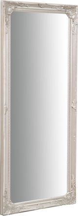 Biscottini International Espejo Vertical/horizontal De Pared L35xpr4xh82 Cm Acabado Plata Antigua