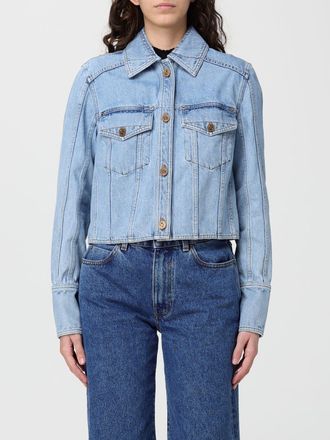 Balmain Giacca di jeans crop Balmain