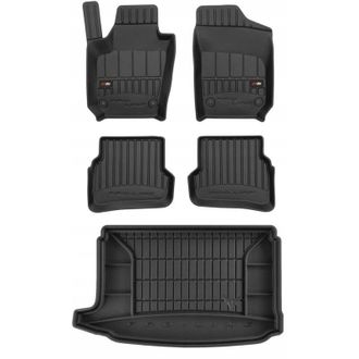 OEM Set Alfombrillas De Goma 3d Vw Polo 5 Hb 2009-2017 G