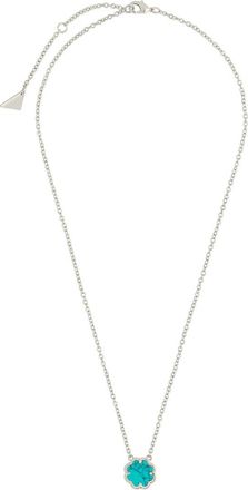 Sterling Forever Rose Petal Pendant Necklace