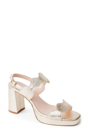 Patricia Green Palm Beach Platform Sandal in Gold at Nordstrom, Size 9