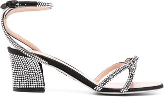Rene Caovilla Sandali Nicole 50mm - Nero