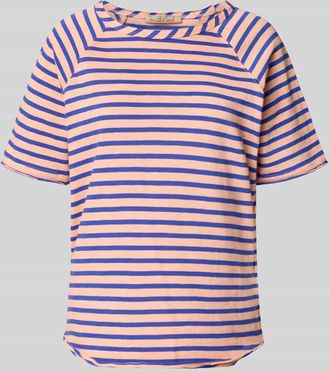 Smith & Soul Regular Fit T-Shirt mit Rundhalsausschnitt in Apricot, Gr&ouml;&szlig;e XXL