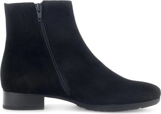 Gabor Elegante su&egrave;de enkellaars - zwart - Dames - Enkellaarsjes - Zwart - 35 1/2 EU - Su&egrave;de - Schoenen