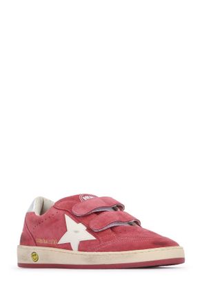 Golden Goose Ballstar Strap Sneaker - Red
