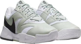 Nike Court Lite 4-tennisschoenen voor heren (Wit/zilver)