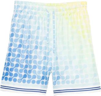 Casablanca Patterned Stretch Shorts