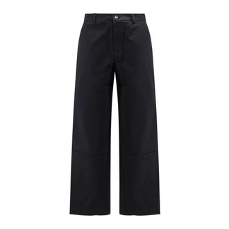 Axel Arigato Wide Trousers, male, Black, Size: S Serif Trouser