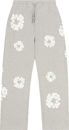 Denim Tears Pantaloni sportivi con stampa - Grigio
