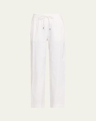 Theory Drawstring Pull-On Pants