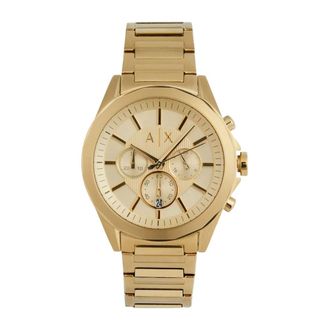 A|X Armani Exchange Accessoires, Heren, Geel, ONE Size, Drexler Chronograph