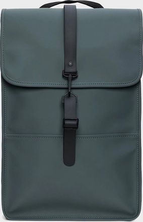 Rains Womens Rains Unisex Backpack - 153 Dark Grey - Black - Size: ONE size