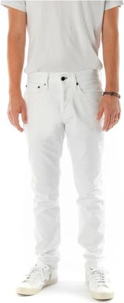 Denham Slim-fit Broeken - Heren - Slim Fit Jeans - Wit - W31 L32 - Leer - Jeans