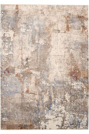 Novel Webteppich, Creme, Hellgrau, Textil, Bord&uuml;re, rechteckig, 80x150 cm, Oeko-Tex Standard 100, f&uuml;r Fu&szlig;bodenheizung geeignet, in verschiedenen Gr&ouml;&szlig;en erh&auml;