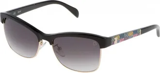 Tous Womens STO907-570700 STO907 57 570700 Sunglasses - Black - One Size