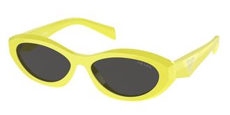 Prada PR 26ZS 13L08Z Womens Sunglasses Yellow Size 55