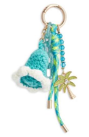Chelsea28 Beach Bag Charm in Blue Multi- Gold at Nordstrom Rack