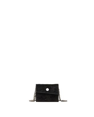 Hammitt Hammitt Montana Pendant Noir Diamond Suede Gunmetal