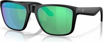 Costa Mens Los Alijos Sunglasses 580G In Matte Black Green Mirror