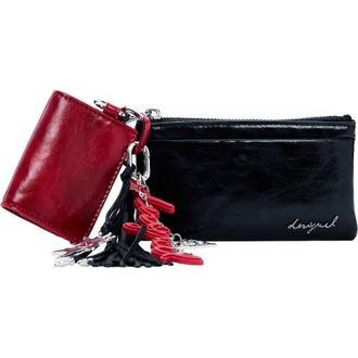 Desigual Small Charm Wallet in Black at Nordstrom