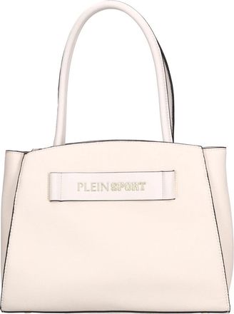 Plein Sport Faux Leather Bag - Dames - Outdooraccessoires - Wit - ONE Size - Leer - Fitness